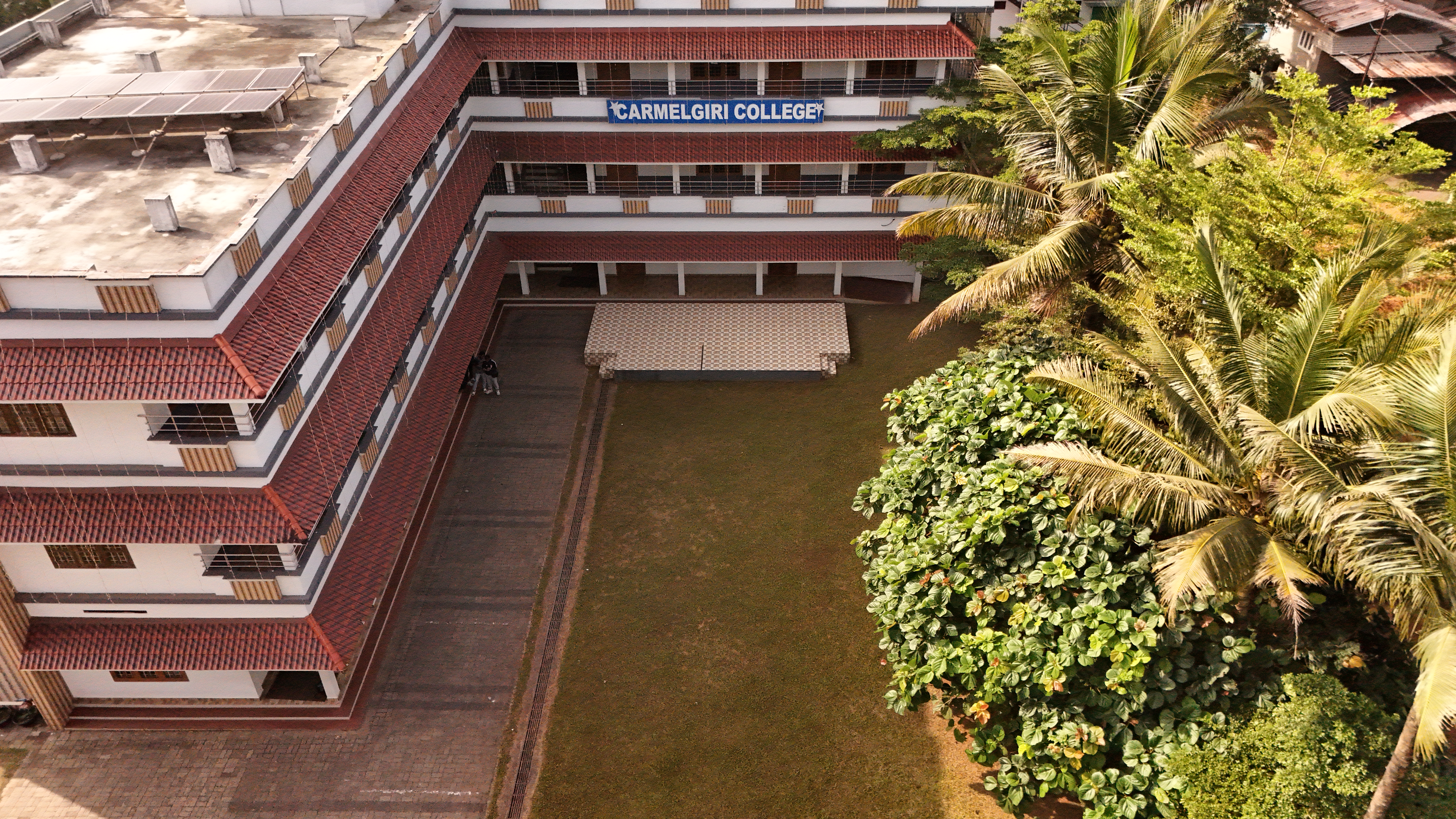 Faculty conducting interactive classes at Carmelgiri College